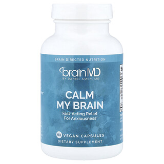 BrainMD, Calm My Brain, 90 Cápsulas Veganas