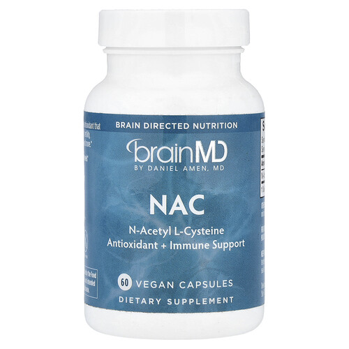 BrainMD, NAC, 60 vegane Kapseln (600 mg pro Kapsel)