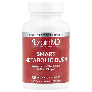 BrainMD, Smart Metabolic Burn, 60 Vegan Capsules