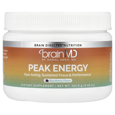 BrainMD, Peak Energy, Zarzamora, 154,9 g (5,46 oz)