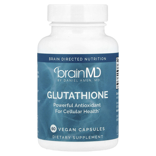 Brainmd Glutathione, 60 Vegan Capsules (250 mg per Capsule)