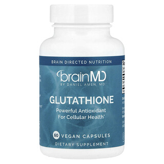 BrainMD, Glutathione, 60 Vegan Capsules (250 mg per Capsule)
