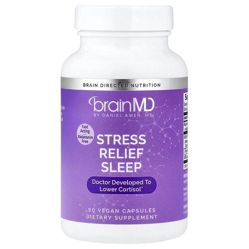 BrainMD Stress Relief Sleep 90 Vegan Capsules