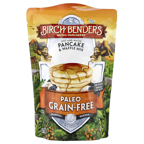 Birch Benders, Pancake & Waffle Mix, Pfannkuchen- und Waffelmischung, Paleo, 340 g (12 oz.)
