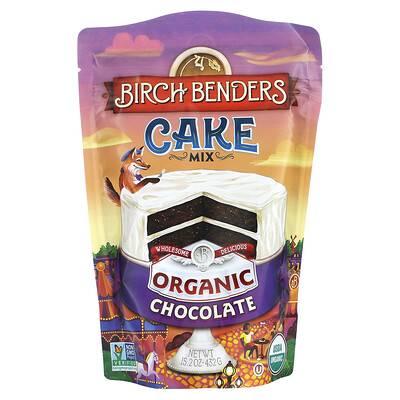 

Birch Benders Cake Mix, органический шоколад, 432 г (15,2 унции)