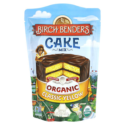 

Birch Benders Cake Mix Organic Classic Yellow 15.2 oz (432 g)
