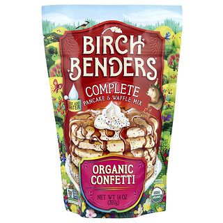 Birch Benders, Pancake & Waffle Mix, Organic Confetti, 397 g (14 oz)