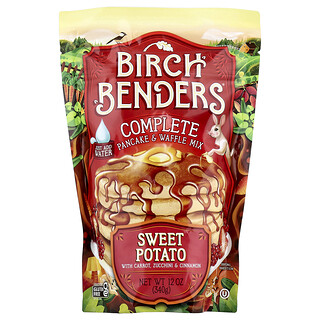 Birch Benders, Mezcla completa para panqueques y waffles, Batata, 340 g (12 oz)