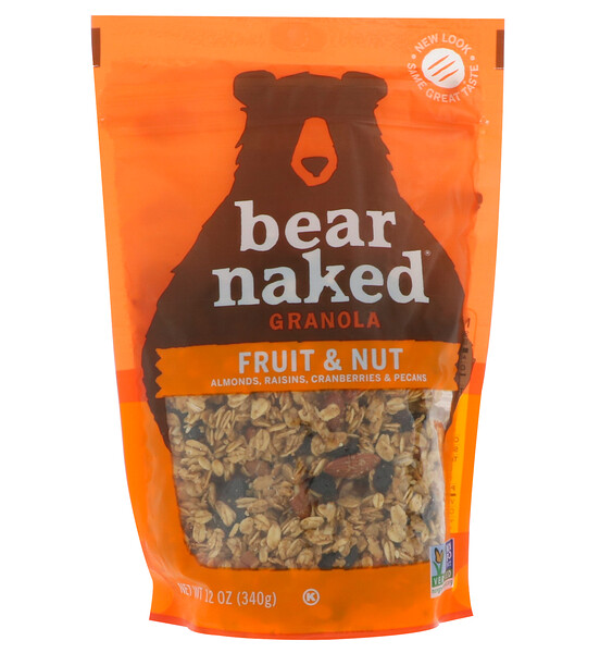 Bear Naked, 100% Reine & Natürliche Riegel, Frucht und Nuss, 12 oz (340 g)
