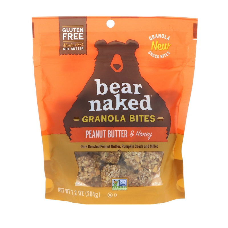 Bear Naked, Granola Bites, Peanut Butter & Honey, 7.2 oz (204 g) iHerb
