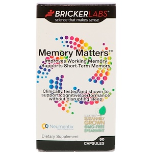Купить Bricker Labs, Память имеет значение, 60 капсул  на IHerb