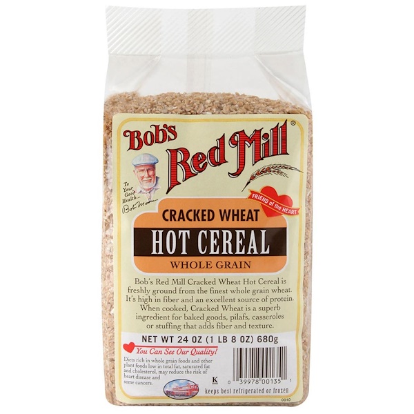 Bob's Red Mill, Hot Cereal, Cracked Wheat, Whole Grain, 24 oz (680 g
