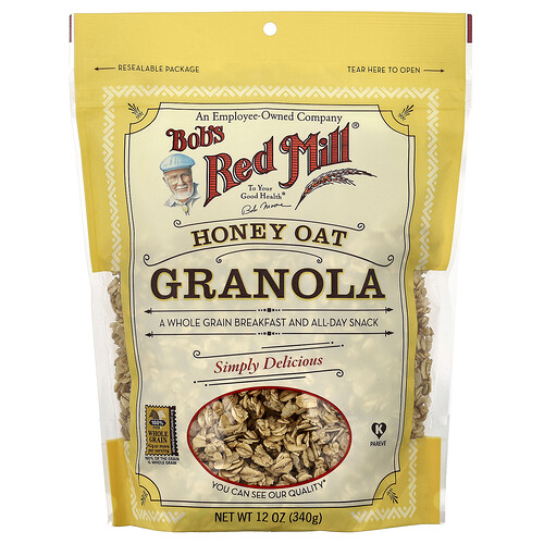 Bob's Red Mill, Honig-Hafer-Granola, 12 oz (340 g)