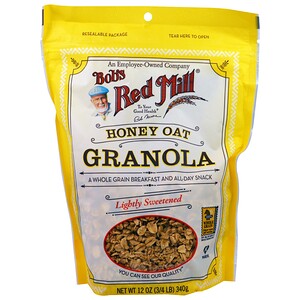 Отзывы о Бобс Рэд Милл, Honey Oat Granola, 12 oz (340 g)