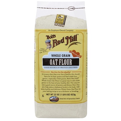

Oat Flour, Whole Grain, 22 oz (623 g)