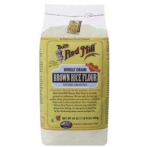 Отзывы о Бобс Рэд Милл, Brown Rice Flour, Whole Grain, 24 oz (680 g)