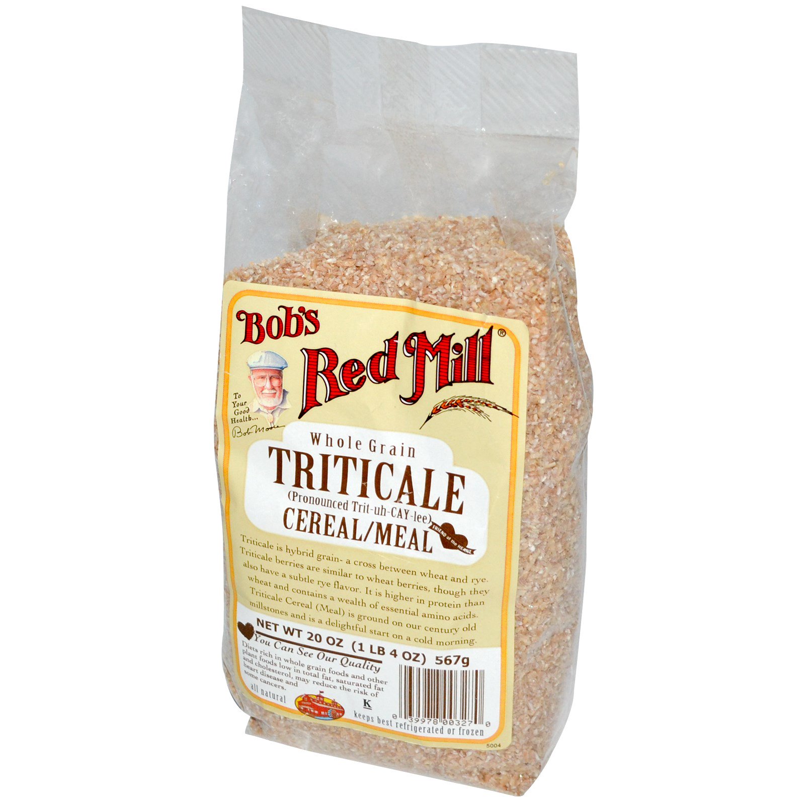 Bob's Red Mill, Triticale, Cereal/Meal, 20 oz (567 g) - iHerb