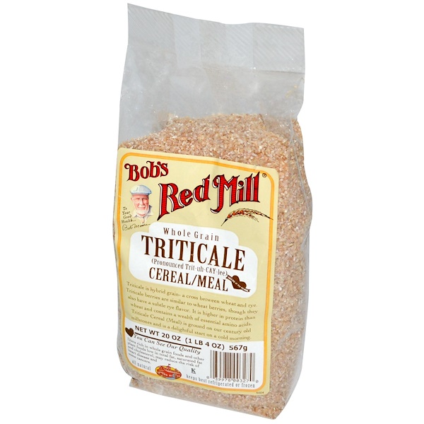 Bob's Red Mill, Triticale, Cereal/Meal, 20 oz (567 g) (Discontinued Item) 
