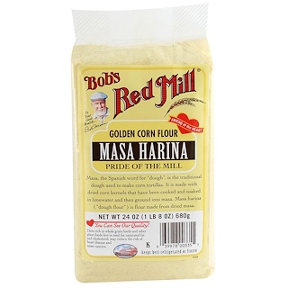 Bob's Red Mill, Masa Harina, Golden Corn Flour, 680 г