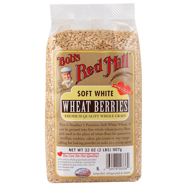 Bob's Red Mill, Soft White Wheat Berries, 32 oz (907 g) iHerb