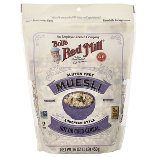 Bob's Red Mill, Muesli, sin gluten, 16 oz (453 g)