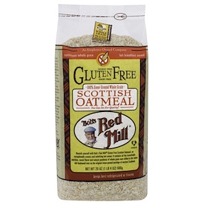 Отзывы о Бобс Рэд Милл, Scottish Oatmeal, Whole Grain, Gluten Free, 20 oz (566 g)