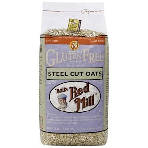 Отзывы о Бобс Рэд Милл, Steel Cut Oats, Gluten Free, 24 oz (680 g)