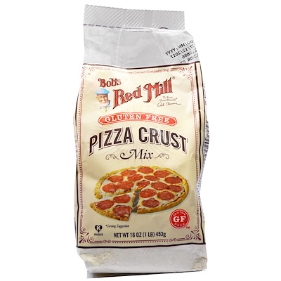 

Pizza Crust Mix, Gluten Free, 16 oz (453 g)