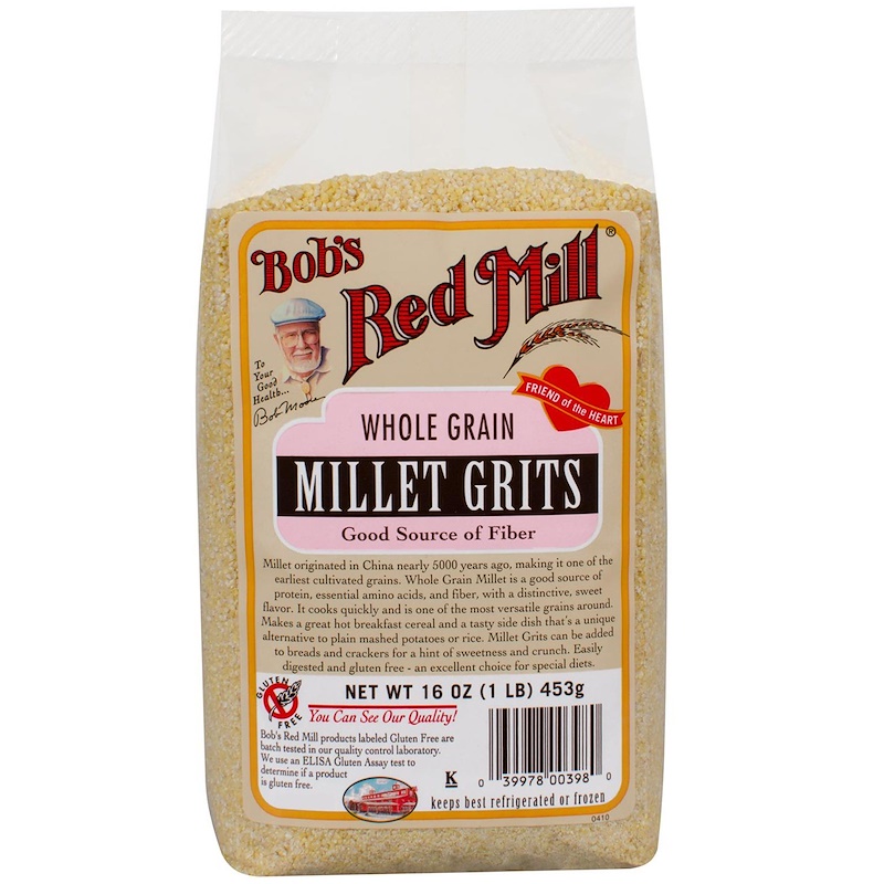 Bob's Red Mill, Millet Grits, Whole Grain, 16 oz (453 g) iHerb