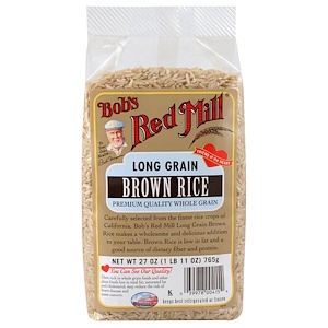 Отзывы о Бобс Рэд Милл, Long Grain Brown Rice, 27 oz (765 g)