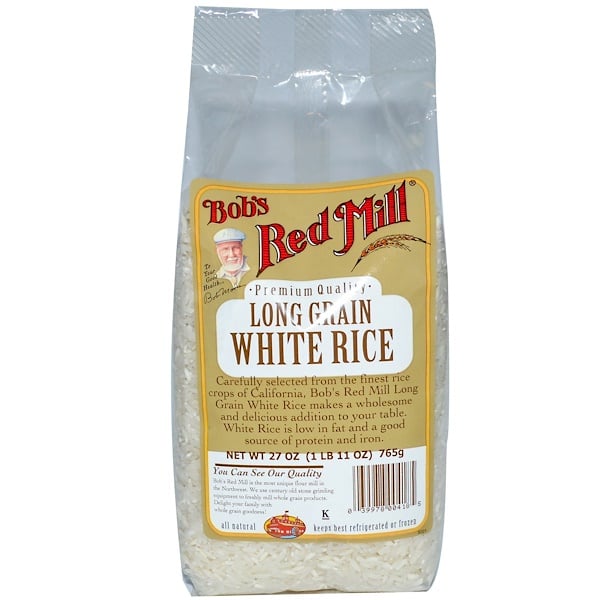 Bob's Red Mill, Long Grain White Rice, 27 oz (765 g) (Discontinued Item) 