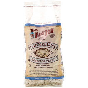 Отзывы о Бобс Рэд Милл, Cannellini Heritage Beans, 24 oz (680 g)
