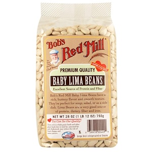 Отзывы о Бобс Рэд Милл, Baby Lima Beans, 28 oz (793 g)