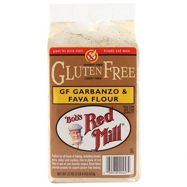 Bob's Red Mill, Garbanzo & Fava Flour, Gluten Free, 22 oz (623 g