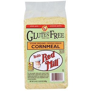 Бобс Рэд Милл, Cornmeal, Gluten Free, 24 oz (680 g) отзывы покупателей
