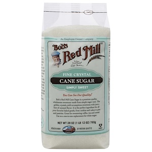 Отзывы о Бобс Рэд Милл, Cane Sugar, Fine Crystal, 28 oz (793 g)