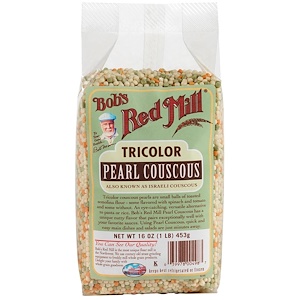 Отзывы о Бобс Рэд Милл, TriColor Pearl Couscous, 16 oz (453 g)