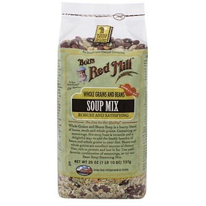 Отзывы о Бобс Рэд Милл, Soup Mix, Whole Grains and Beans, 1.6 lbs (737 g)