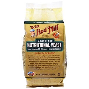 Отзывы о Бобс Рэд Милл, Large Flake Nutritional Food Yeast, 8 oz (226 g)