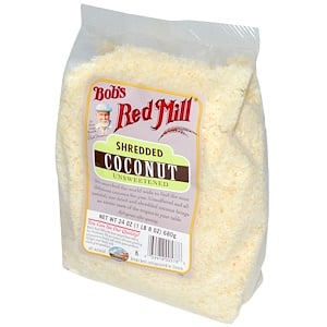Отзывы о Бобс Рэд Милл, Shredded Coconut, Unsweetened, 1.5 lbs (680 g)
