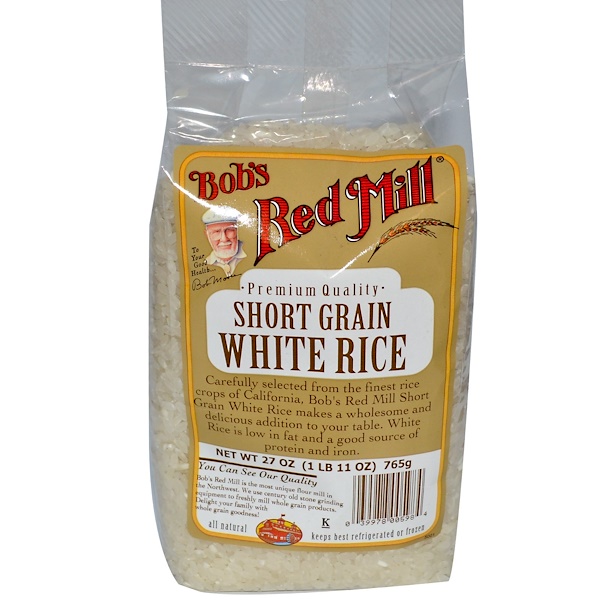Bob's Red Mill, Short Grain White Rice, 27 oz (765 g) (Discontinued Item) 