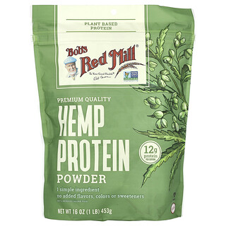 Bob's Red Mill, Proteína de Cânhamo em Pó, 453 g (16 oz)