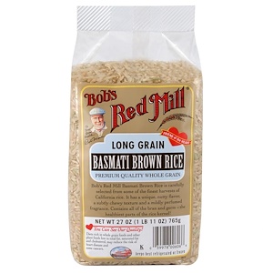 Отзывы о Бобс Рэд Милл, Long Grain Basmati Brown Rice, 27 oz (765 g)