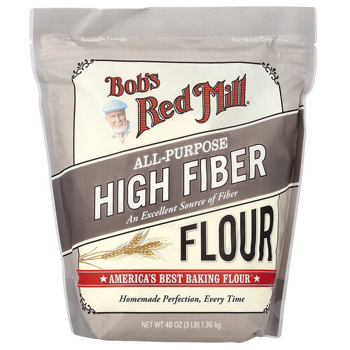 Bob's Red Mill All-Purpose High Fiber Flour, 48 oz (1.36 kg)
