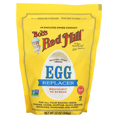 Купить Bob's Red Mill Заменитель яиц, 340 г (12 унций)