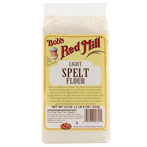 Отзывы о Бобс Рэд Милл, Light Spelt Flour, 22 oz (623 g)