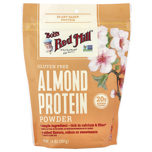 Bob's Red Mill Almond Protein Powder, Gluten Free, 14 oz (397 g)
