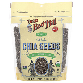 Bob's Red Mill, Ganze Bio-Chiasamen, 340 g (12 oz.)