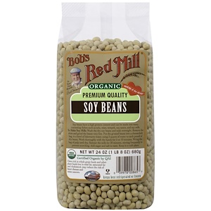 Отзывы о Бобс Рэд Милл, Organic Soy Beans, 24 oz (680 g)