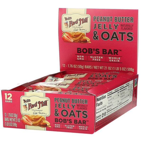 bob's red mill bob's bar peanut butter oats stores